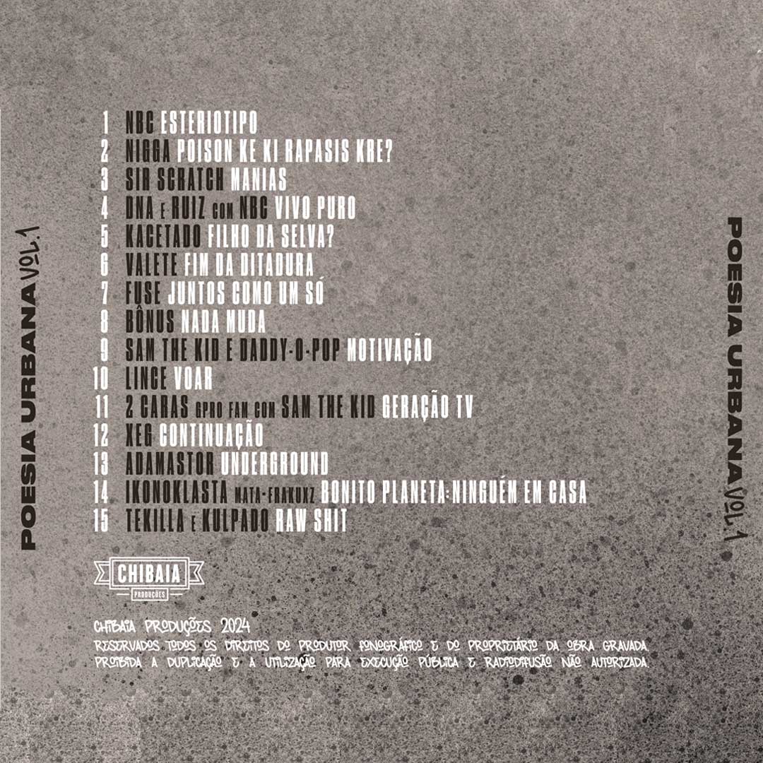 Poesia Urbana Vol. 1 (CD)